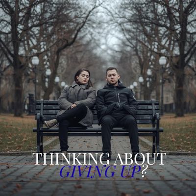 Thinking about giving up on your partner? - If you are feeling, confused, sad, angry or hopeless in your relationship or without a relationship, and you want to process that to find out if you want to reinvent your life, book a call with self-love and relationship expert.
www.upshift247.com/call-ig Thinking about giving up on your partner? - If you are feeling, confused, sad, angry or hopeless in your relationship or without a relationship, and you want to process that to find out if you want to reinvent your life, book a call with self-love and relationship expert.
www.upshift247.com/call-ig