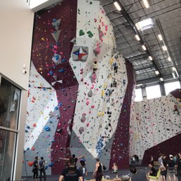 Rock climbing wall Rock climbing wall