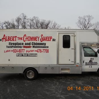 Albert the Chimney Sweep - Our large repair service truck - Chimney Sweeps Near Me Albert the Chimney Sweep - Our large repair service truck - Chimney Sweeps Near Me
