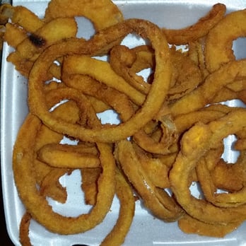 Rodeo Burger - Onion rings w/combo .. thinly sliced & very crunchy. Ask for a side of ranch dressing & mix with ketchup, as a dipping sauce - Burgers Near Me - Norco, California Rodeo Burger - Onion rings w/combo .. thinly sliced & very crunchy. Ask for a side of ranch dressing & mix with ketchup, as a dipping sauce - Burgers Near Me - Norco, California