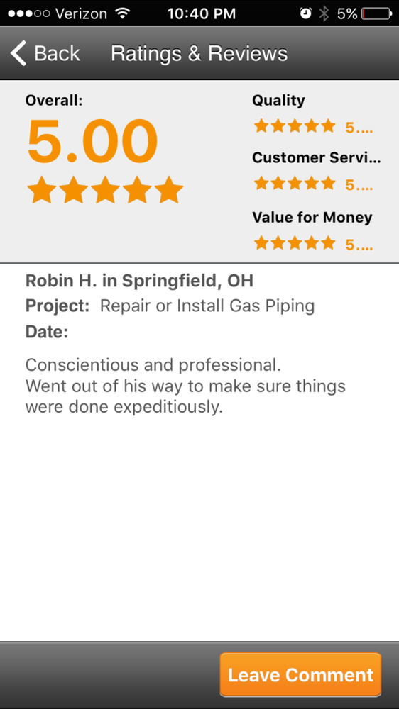 Slide of Bentley Plumbing and Drain Service