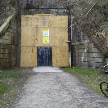 Montour Trail - Winter door on the National Tunnel . . . - Hiking Near Me - Coraopolis, Pennsylvania Montour Trail - Winter door on the National Tunnel . . . - Hiking Near Me - Coraopolis, Pennsylvania