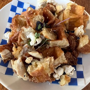 Kitchen Story - Popcorn Chicken and Waffle Bits Breakfast - Breakfast & Brunch Near Me - Oakland, California Kitchen Story - Popcorn Chicken and Waffle Bits Breakfast - Breakfast & Brunch Near Me - Oakland, California