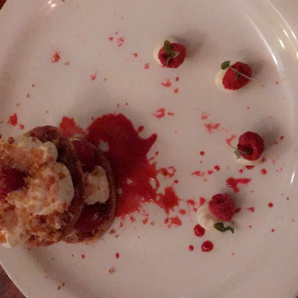 Field - Raspberry cheesecake dessert. It tasted even better than it looked! - Scottish Near Me - Edinburgh, EDH