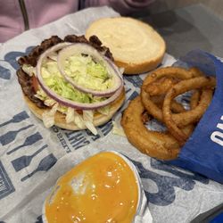 Culver’s - Single with onion rings