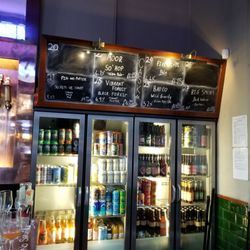 The Euston Tap - Beers.