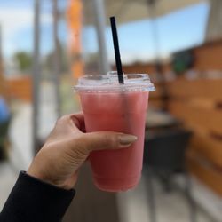 $6 ITALIAN SODA (STRAWBERRY): I'm not much of a soda drinker but I tried this and it was PHENOMENAL! In-between a soda and a milkshake.