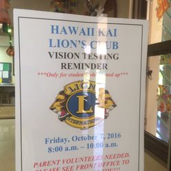 Mary, Star of the Sea Early Learning Center - Helped out our Hawaii Kai Lions Club Sisters and Brothers this morning