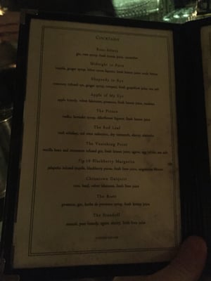 Menu photo 7 Fig. 19 New York, NY Menu photo 7 Fig. 19 New York, NY
