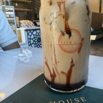 Karak House Coffee - Iced date cardamom latte - Coffee & Tea Near Me - Lomita, California