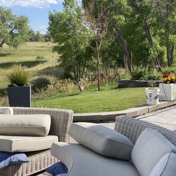 Aspenwood Landscape - Patio walk, pavers, sod behind. - Landscaping Near Me - Parker, Colorado