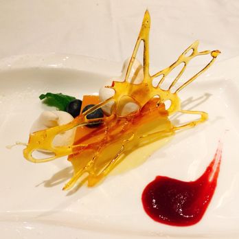 Chiado - I thought this is the Molotof but realized this was the white chocolate flan, no wonder it tastes a bit sweeter than I expected. - Seafood Near Me - Toronto, Ontario