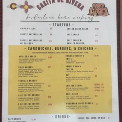 Lunch/Dinner Menu