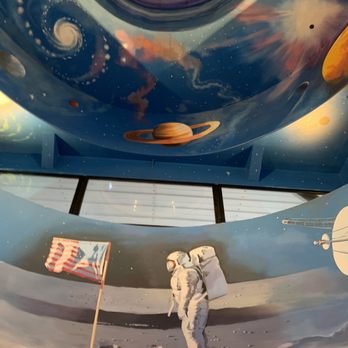 Best Western Space Age Lodge - Mural in lobby - Hotels Near Me - Gila Bend, Arizona