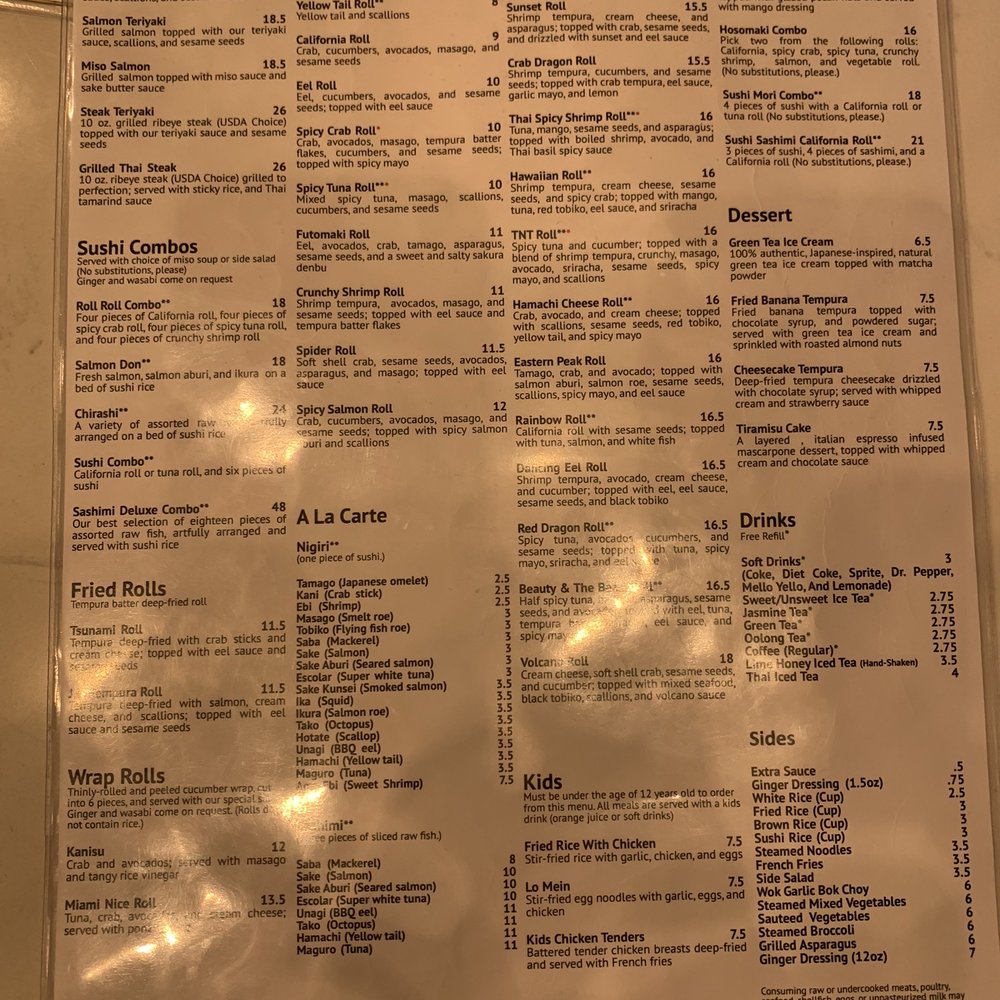 Eastern Peak - Menu - Asian Fusion Near Me - Nashville, Tennessee