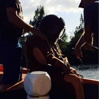 St. Nicholas Boat Line - Frank is helped by two Grecian fellas that did the real thing in the real time for a very long time! - Tours Near Me - Tarpon Springs, Florida