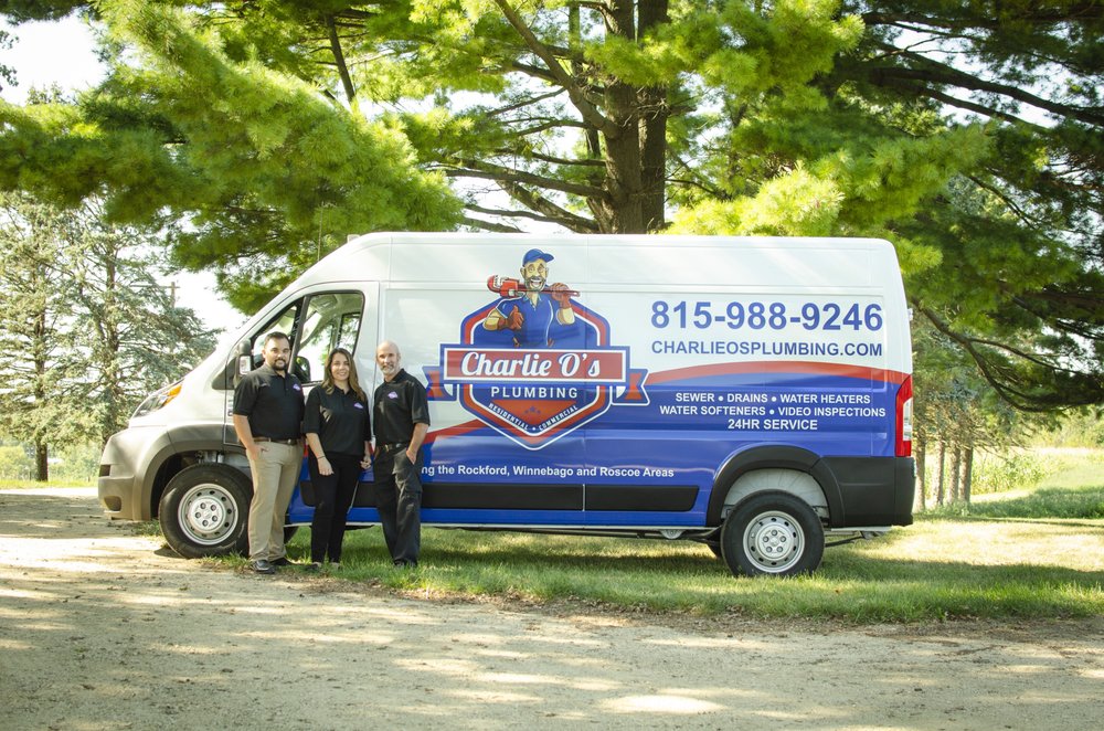 Slide of Charlie O’s Plumbing