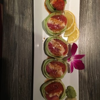Sushi R91 - Amazing Naruto roll! It was pretty pricey ~$14 - Japanese Near Me - Riverside, California