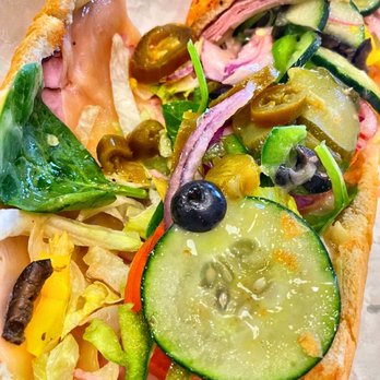 Subway - a sub sandwich with vegetables and meat - Sandwiches Near Me - Clovis, California
