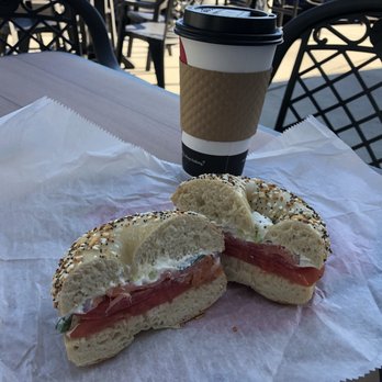 Big Apple Bagels - Turtle Mocha and Lox&CreamCheese bagel - Breakfast & Brunch Near Me - Lutz, Florida