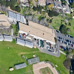 Hayward High School - As seen from the air