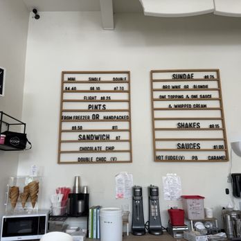Scoop - Menu - Ice Cream & Frozen Yogurt Near Me - Richmond, Virginia