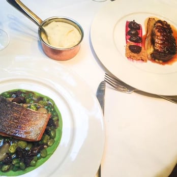 Clos Maggiore - Mains: Fish, Duck & Truffle Mash Potato - French Near Me - London, XGL