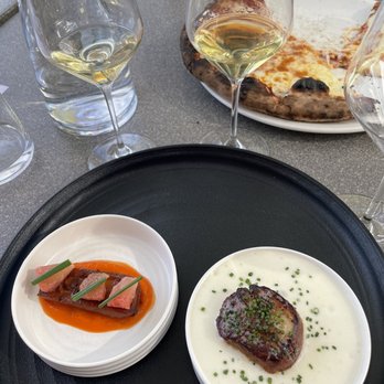 Bricoleur Vineyards - Jerk carrot, scallop leeks and potato foam - Wineries Near Me - Windsor, California