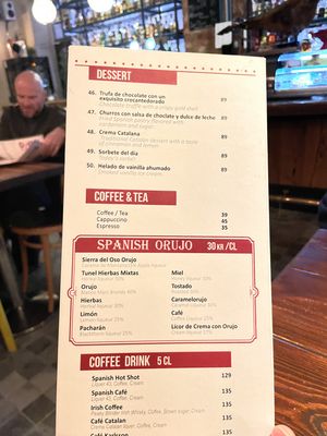 Menu photo 1 Madrid Tapasbar Stockholm, AB