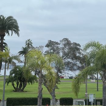 Humphreys Half Moon Inn - View from second floor room (downtown San Diego in the distance) - San Diego, CA