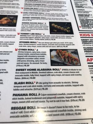Menu photo 5 Rock N Roll Sushi Bonaire, GA Menu photo 5 Rock N Roll Sushi Bonaire, GA