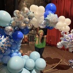 Garland for the middle school winter dance!