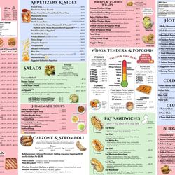 Updated Menu 2026, page 2/2