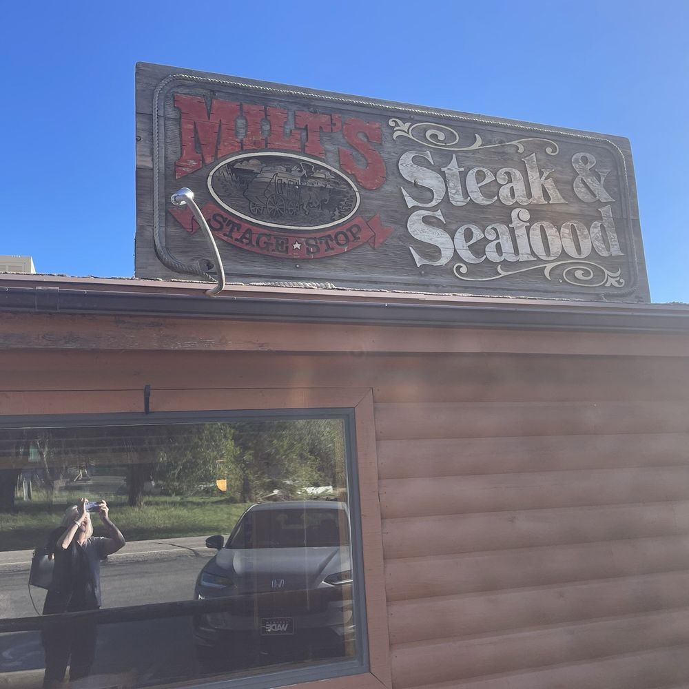 Milt's Stage Stop - Outside - Steakhouses Near Me - Cedar City, Utah Milt's Stage Stop - Outside - Steakhouses Near Me - Cedar City, Utah