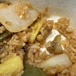 Thai House - Notice the brown yucky pineapple