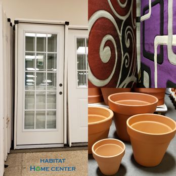 Habitat Home Center - 25% off new flower pots + 10% off new exterior door units and area rugs. Sale good until 10/31/19. - Thrift Stores Near Me - San Antonio, Texas Habitat Home Center - 25% off new flower pots + 10% off new exterior door units and area rugs. Sale good until 10/31/19. - Thrift Stores Near Me - San Antonio, Texas