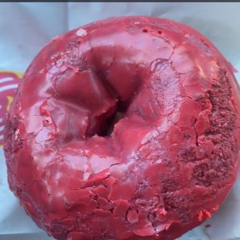 Monster Donuts - Red Velvet Cake Donut - Donuts Near Me - Leander, Texas