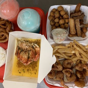Ray's Chicken and Fish - Dungeness Crab Shrimp Onion Rings Zucchini Okra - Fish & Chips Near Me - Sacramento, California Ray's Chicken and Fish - Dungeness Crab Shrimp Onion Rings Zucchini Okra - Fish & Chips Near Me - Sacramento, California