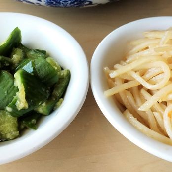 Nuodle - Garlic cucumber and Spicy sliced potatoes - Chinese Near Me - Bellevue, Washington