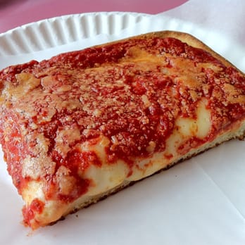 Rosa's Pizza - Sicilian slice - Pizza Near Me - Maspeth, New York