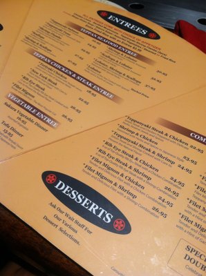 Menu photo 2 Sakura Japanese Steak House Bowie, MD Menu photo 2 Sakura Japanese Steak House Bowie, MD