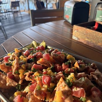 The Waterfront - Poke nachos - Seafood Near Me - Daphne, Alabama The Waterfront - Poke nachos - Seafood Near Me - Daphne, Alabama