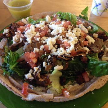 The Mediterranean Chef - Nikki Special with lamb and Greek dressing - Mediterranean Near Me - Austin, Texas The Mediterranean Chef - Nikki Special with lamb and Greek dressing - Mediterranean Near Me - Austin, Texas