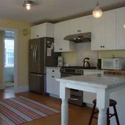 Flanagan's Precision Woodworking - Custom kitchen cabinets in customers residence