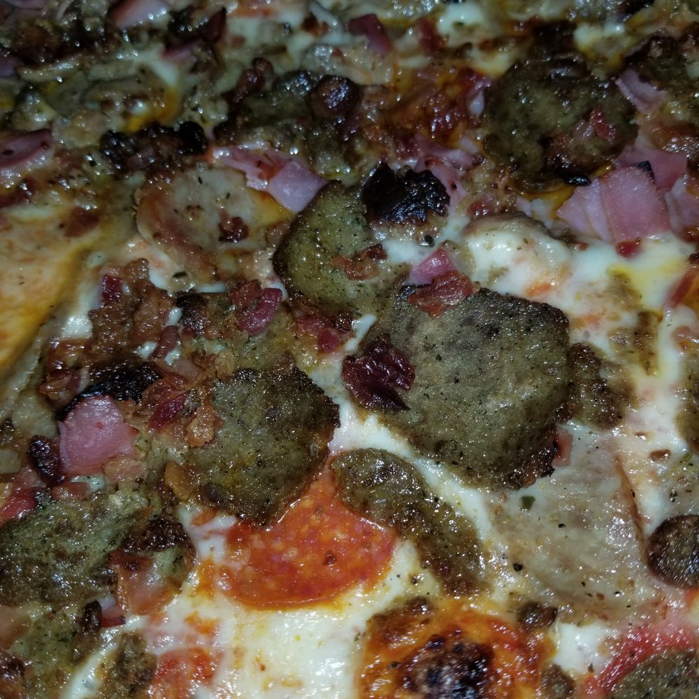 Tomasino's Pizza - Lake Mary - Close up of the Butchers Pie - Pizza Near Me - Lake Mary, Florida
