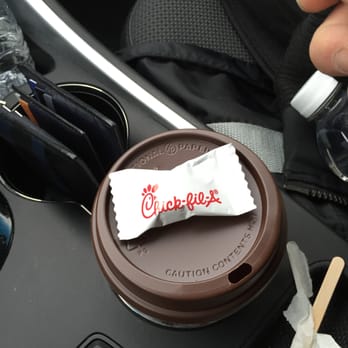 Chick-fil-A - The mint inside the to go bag is a great catch! - Fast Food Near Me - Union, New Jersey