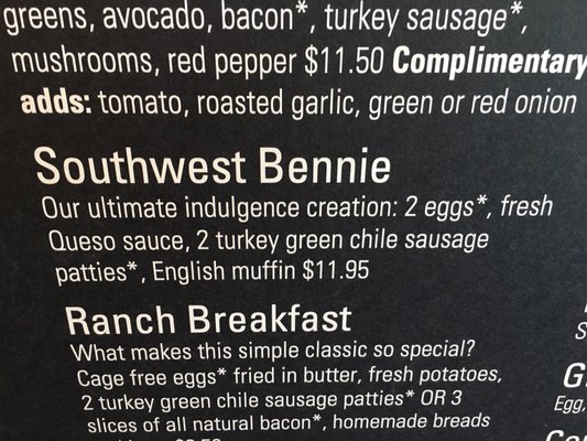 Menu photo 8 Flying Star Café Albuquerque, NM