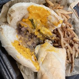Philly steak w fries Philly steak w fries