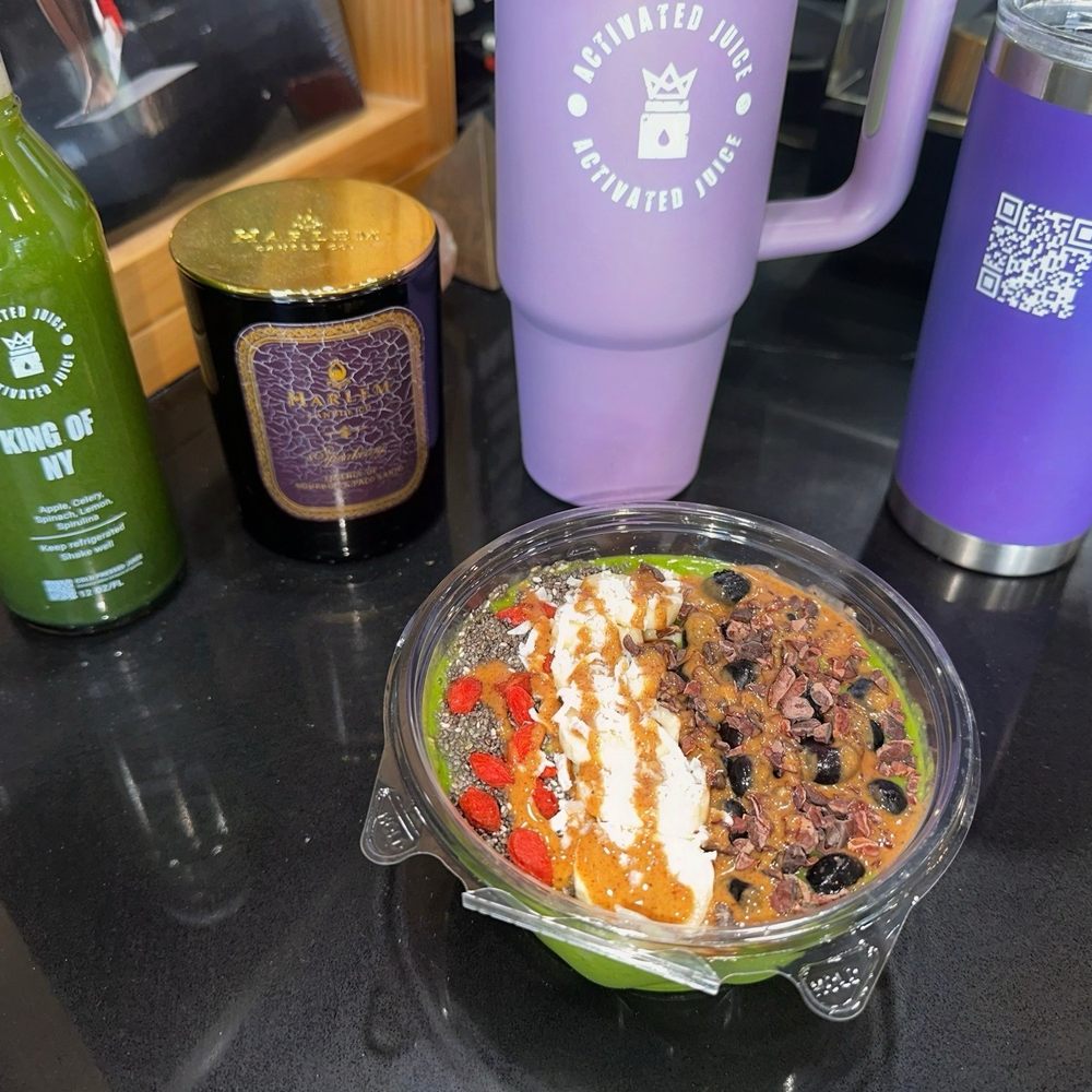 Activated Juice - Rocks, Root and Reggae bowl - Juice Bars & Smoothies Near Me - Garfield, New Jersey