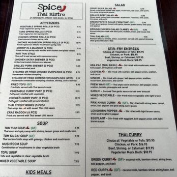 Spice Thai Bistro - Menu - Thai Near Me - Red Bank, New Jersey Spice Thai Bistro - Menu - Thai Near Me - Red Bank, New Jersey